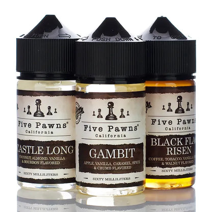 Five Pawns E-Liquid - No Nicotine Vape Juice - 60ml