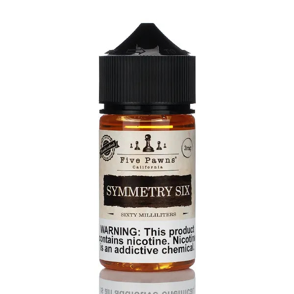 Five Pawns TFN E-Liquid - Symmetry Six - 60ml