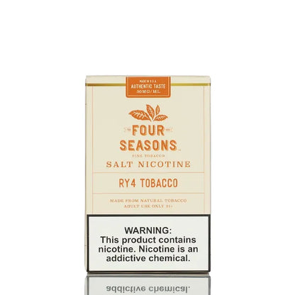 Four Seasons Salt Nicotine - RY4 Tobacco - 30ml