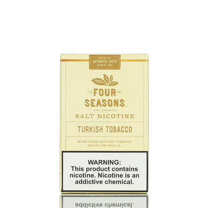 Four Seasons Salt Nicotine - Turkish Tobacco - 30ml