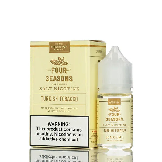 Four Seasons Salt Nicotine - Turkish Tobacco - 30ml