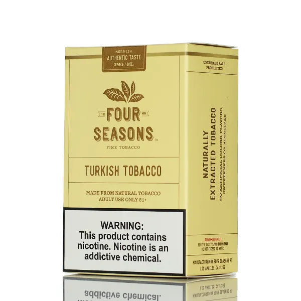 Four Seasons E-liquids - Turkish Tobacco- 60ml