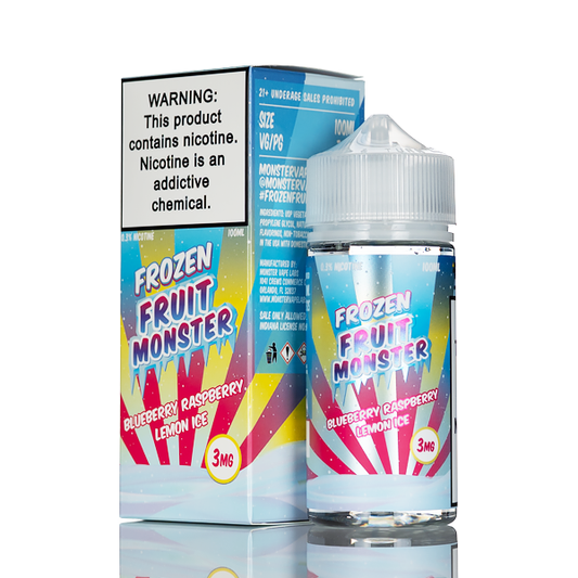 Frozen Fruit Monster - Blue Raspberry Lemon Ice - 100mL