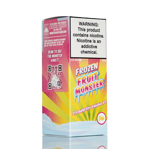 Frozen Fruit Monster - Strawberry Banana Ice - 100mL