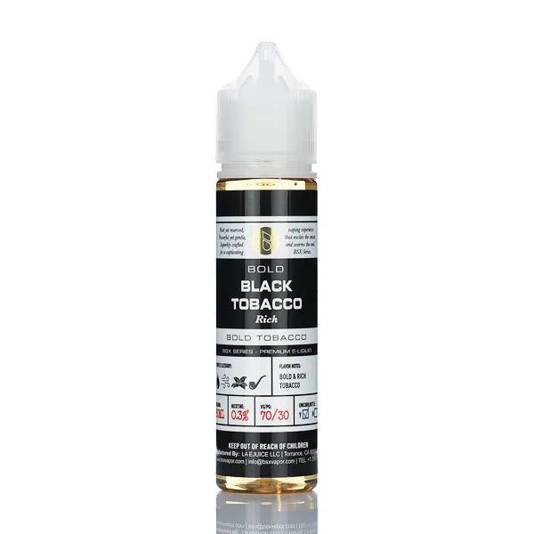 Glas Basix E-Liquid - Black Tobacco - 60ml
