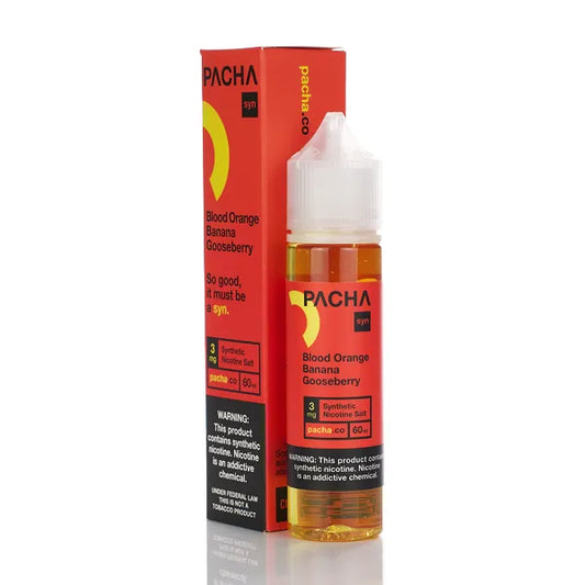 Pachamama Syn- Blood Orange Banana Gooseberry - 60ml