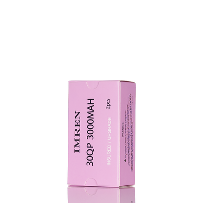 IMREN 30QP 18650 Battery 3000mAh 15A - Pack of 2