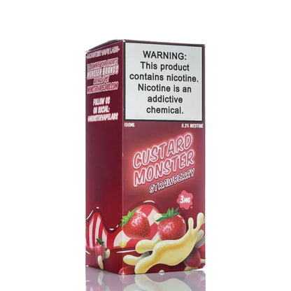 Custard Monster - Strawberry Custard - 100ml