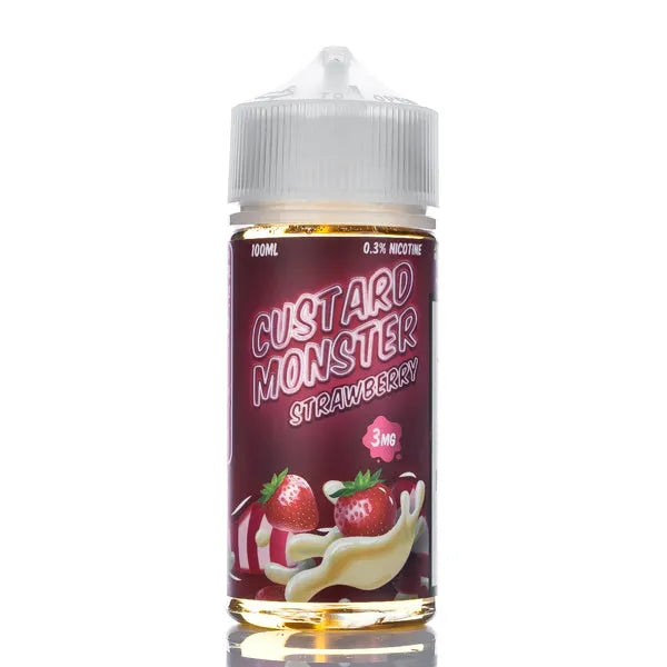 Custard Monster - Strawberry Custard - 100ml