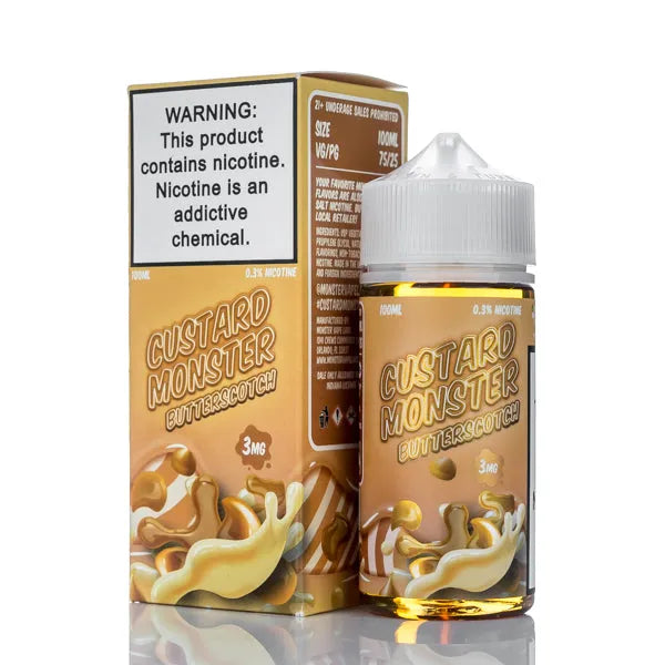 Custard Monster - Butterscotch Custard - 100ml