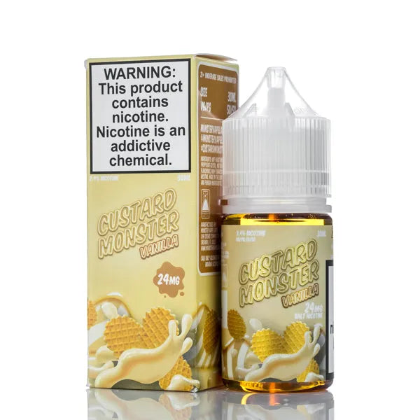 Custard Monster Salts - Vanilla Custard - 30ml