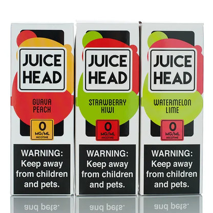 Juice Head E-Liquid - No Nicotine Vape Juice - 100ml