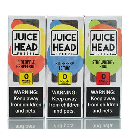 Juice Head Freeze E-Liquid - No Nicotine Vape Juice - 100ml