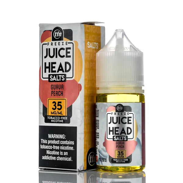 Juice Head TFN Salts - Guava Peach Freeze - 30ml