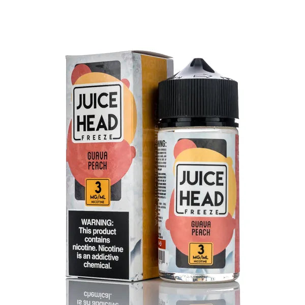 Juice Head Freeze E-Liquid - Guava Peach Freeze - 100ml