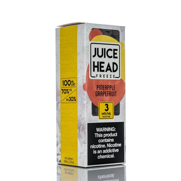 Juice Head Freeze E-Liquid - Pineapple Grapefruit Freeze - 100ml