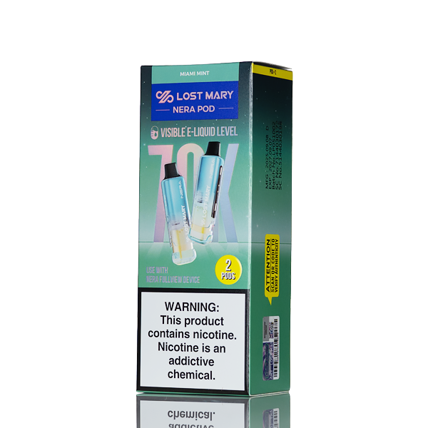 Lost Mary Nera Fullview 70K Puffs Disposable Pods - 5%