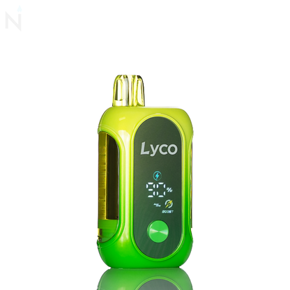 Lyco Mini Box 50K disposable vape 50000 puffs 20mL prefilled dual-mesh coils ECO BOOST USB-C rechargeable vape device