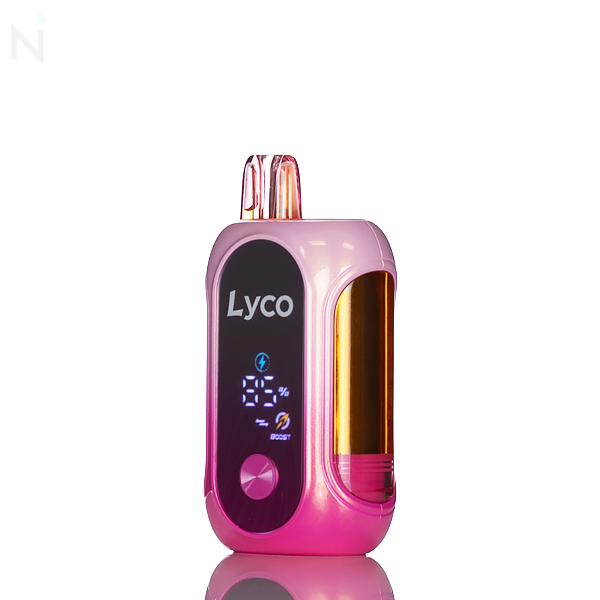 Lyco Mini Box 50K disposable vape 50000 puffs 20mL prefilled dual-mesh coils ECO BOOST USB-C rechargeable vape device
