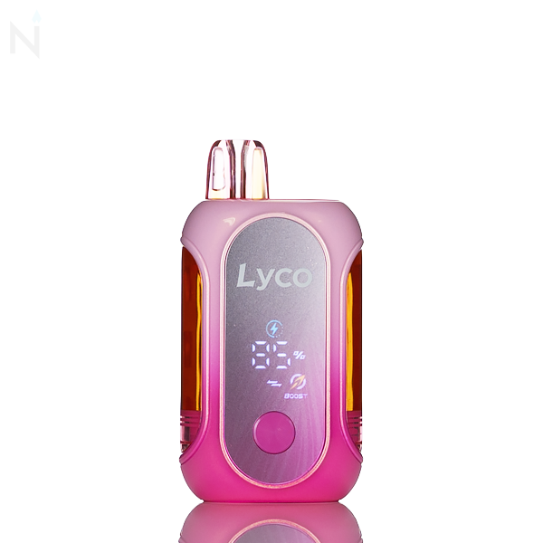 Lyco Mini Box 50K disposable vape 50000 puffs 20mL prefilled dual-mesh coils ECO BOOST USB-C rechargeable vape device