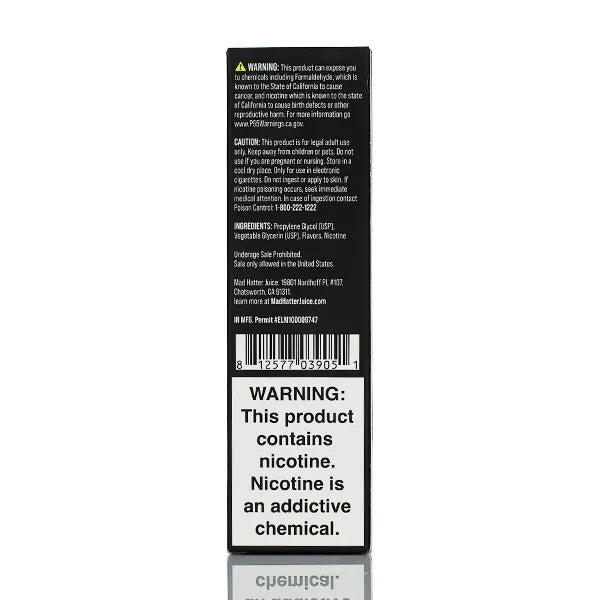 Mad Hatter Juice - Smooth Tobacco - 60ml