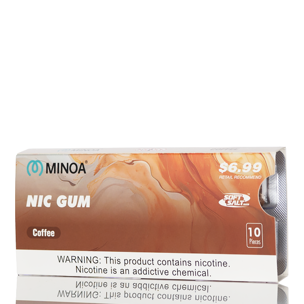 Minoa Soft Salt Nic Gum - Pack of 10