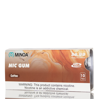 Minoa Soft Salt Nic Gum - Pack of 10