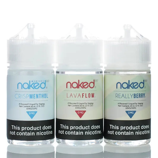 Naked 100 - No Nicotine Vape Juice - 60ml