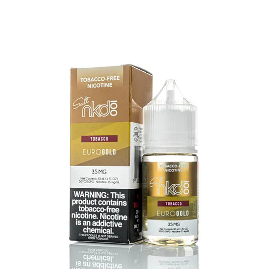 NKD 100 Salt E-Liquid - Euro Gold - 30ml