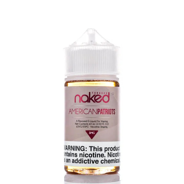 Naked 100 Tobacco - American Patriot - 60ml