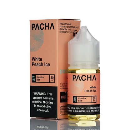 Pachamama Syn Salts - White Peach Ice - 30ml