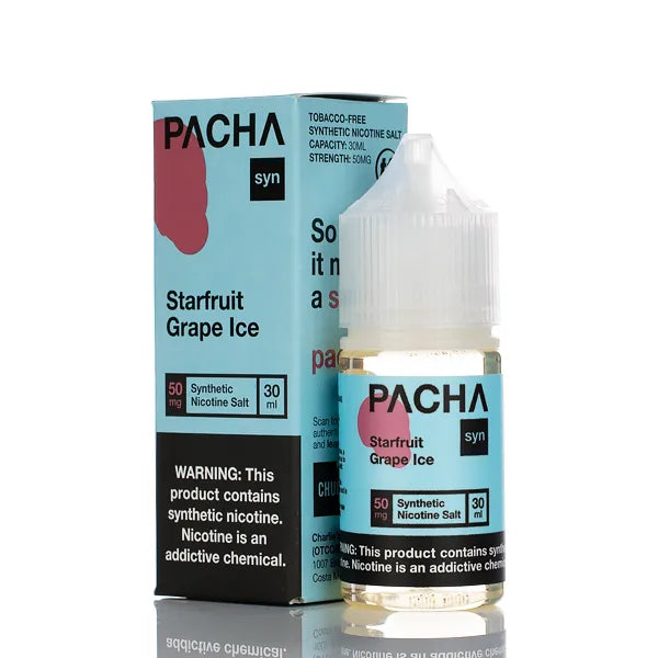 Pachamama Syn Salts - Starfruit Grape Ice - 30ml