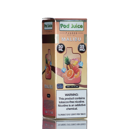 Pod Juice Salt PJ5000 - Malibu - 30ml