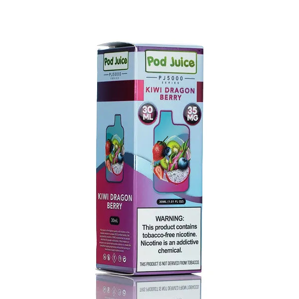 Pod Juice Salt PJ5000 - Kiwi Dragon Berry - 30ml