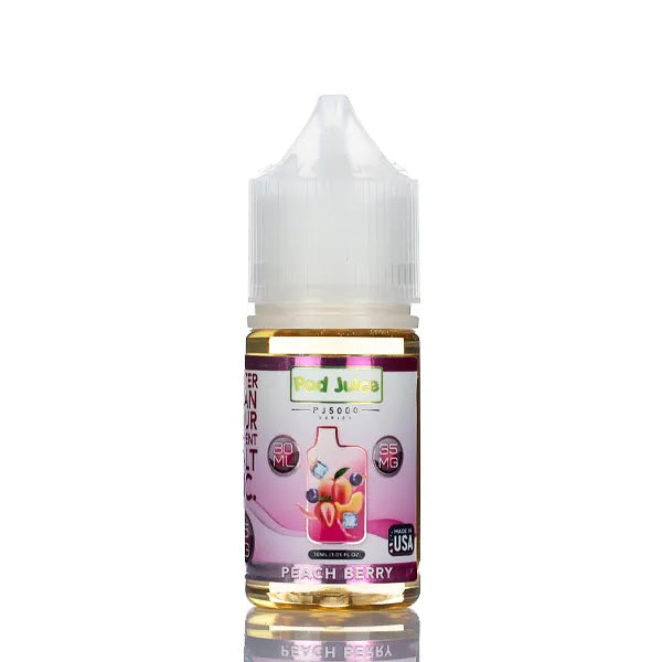 Pod Juice Salt PJ5000 - Peach Berry - 30ml