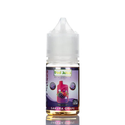 Pod Juice Salt PJ5000 - Sakura Grape - 30ml