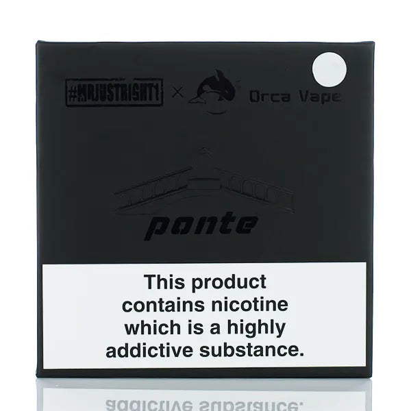 Orca Vape x MrJustRight1 - Ponte Boro Mesh RDTA