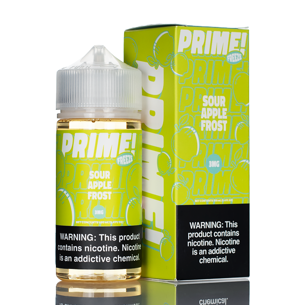 Prime E-Liquids - Sour Apple Frost - 100ml