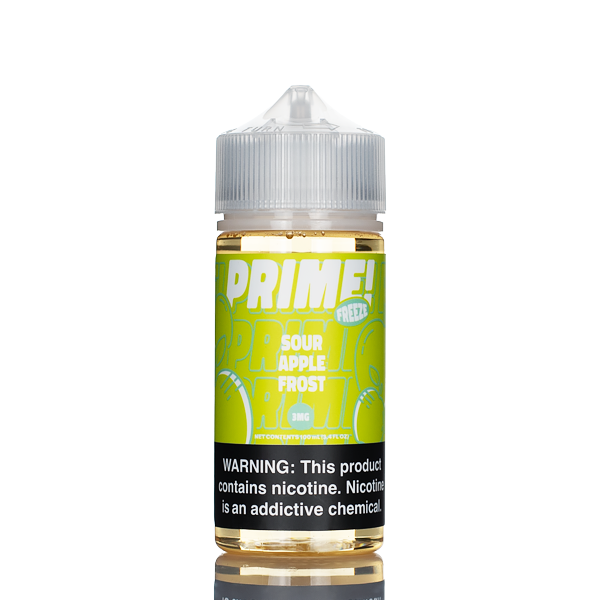 Prime E-Liquids - Sour Apple Frost - 100ml