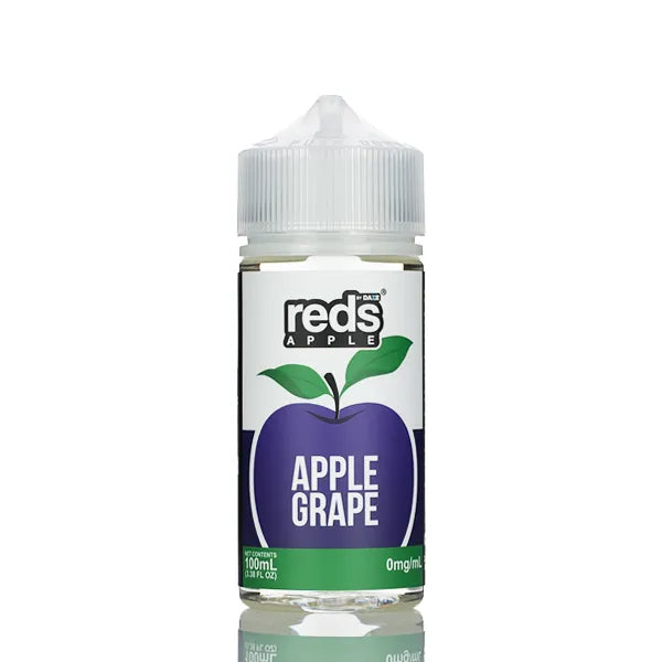 7 Daze Reds Apple - No Nicotine Vape Juice - 100ml