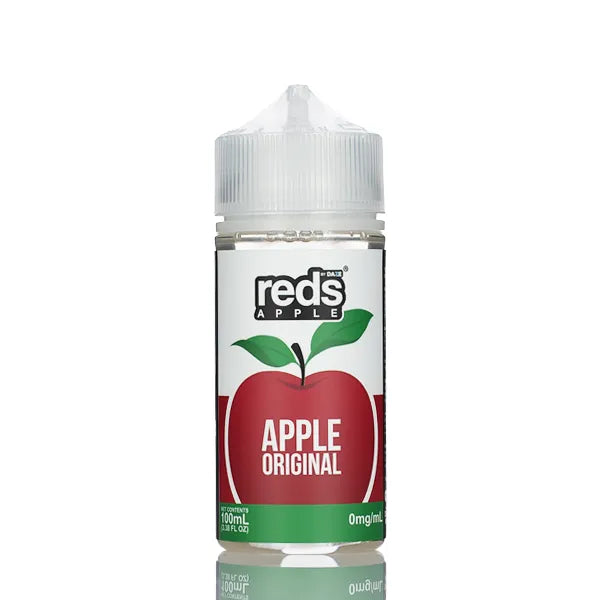 7 Daze Reds Apple - No Nicotine Vape Juice - 100ml