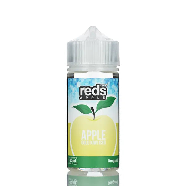 7 Daze Reds Apple ICED - No Nicotine Vape Juice - 100ml