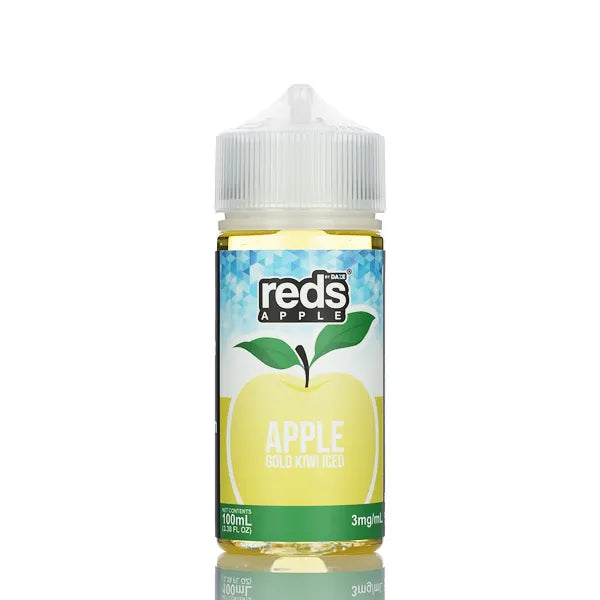 7 Daze - Reds Apple eJuice Gold Kiwi ICED- 100ml