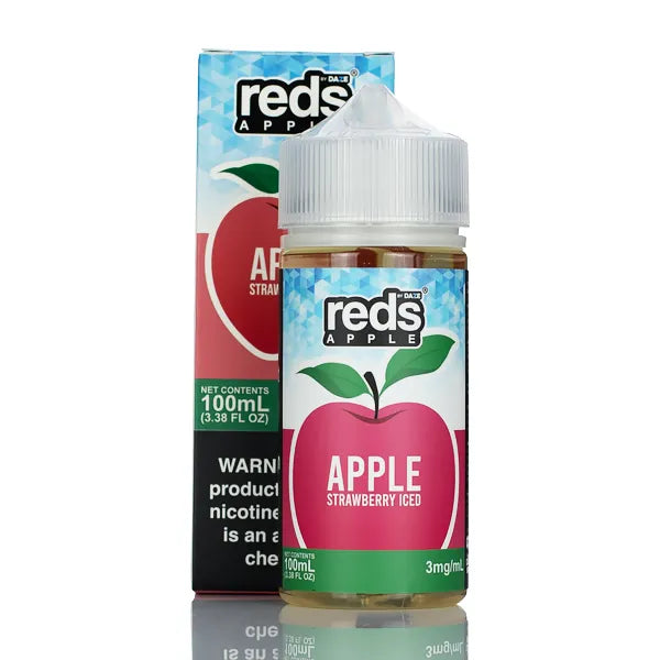 7 Daze - Reds Apple ICED eJuice Strawberry - 100ml