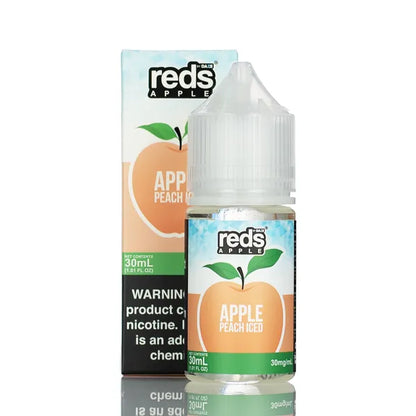 7 Daze Salt Series - Reds Apple Peach Iced - 30ml