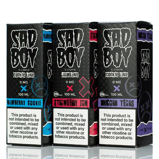 Sadboy E-liquid - No Nicotine Vape Juice - 100ml