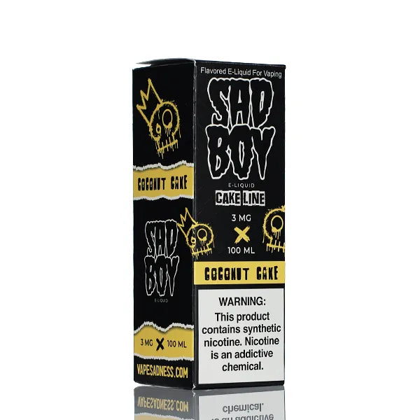 Sadboy TFN E-liquid - Coconut Cake - 100ml