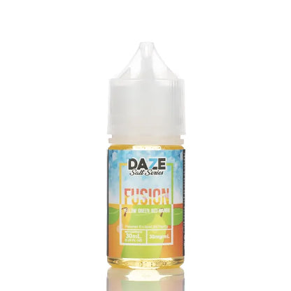 7 Daze Fusion TFN Salt - Yellow Green Red Mango ICED - 30ml