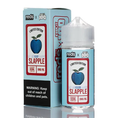 7 Daze Reds Apple x Keep It 100 - Slapple (No Nicotine)