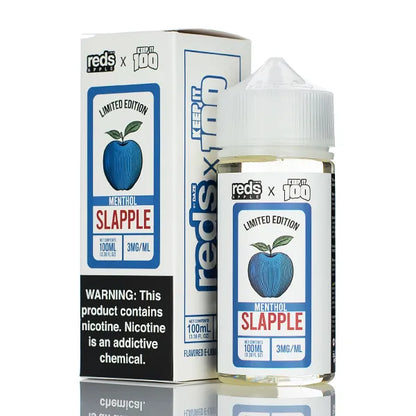 7 Daze Reds Apple x Keep It 100 - Slapple Menthol - 100ml